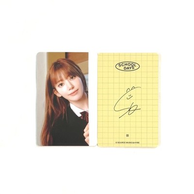 LE SSERAFIM] School Days / Photocard Random Official March | eBay