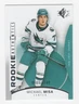 2025-26 SP HOCKEY ROOKIE AUTHENTICS 669/1749 MICHAEL MISA SHARKS #122