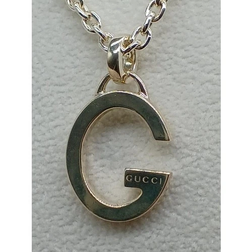 Collana logo GUCCI SV G 233936 J8400 Giappone