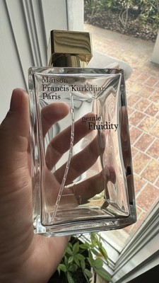Maison Francis Kurkdjian Paris gentle Fluidity Gold 6.8 Fl Oz Empty Bottle