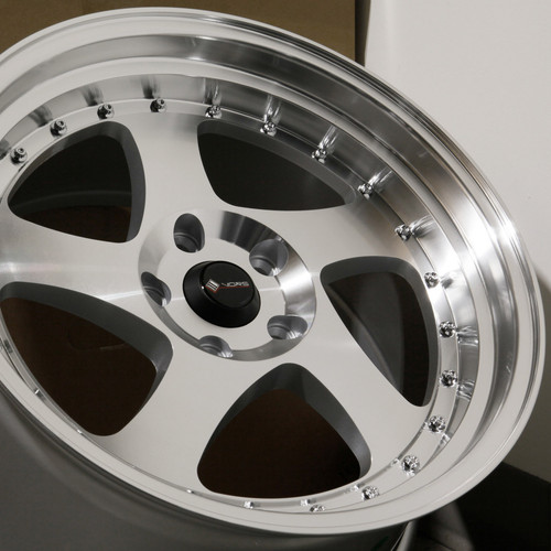 18x9 Silver Wheels Vors VR2 5x112 35 (Set of 4) 73.1 - Picture 6 of 7