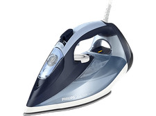 Plancha de vapor - Philips DST7020/20, 250 g, 300 ml, Vapor vertical, Azul