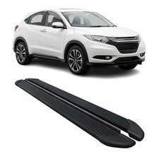 Seitenschweller Trittbretter Schweller für Honda HR-V 2015-2021 Alu Schwarz