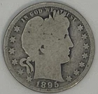 1895-O Barber / Liberty Head Quarter – 25 Cents (Silver)
