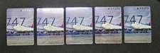 2016 Delta Air Lines Boeing 747 Playing Card No. 42 Rare (1 card only)