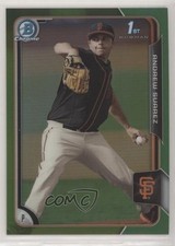 2015 Bowman Draft Chrome Green Refractor 11/99 Andrew Suarez #170 0rf