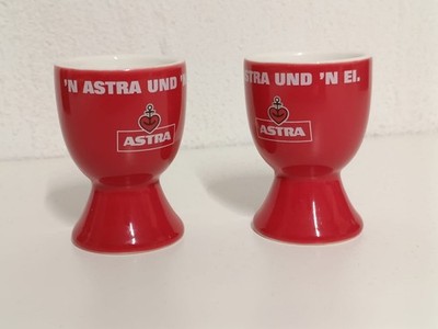 Astra Rotlicht Eierbecher 2 Stk Set N, Astra und nen Ei 
