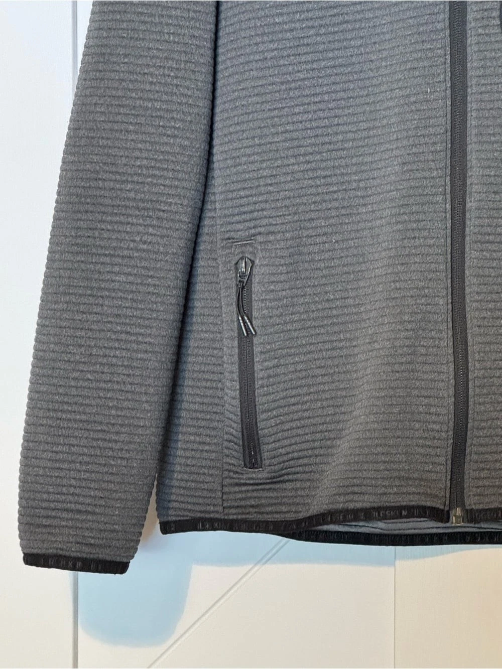 Alaskan Hardgear AKHG Blackburn Grid Fleece Full Zip Hoodie Gray Men’s S image 5