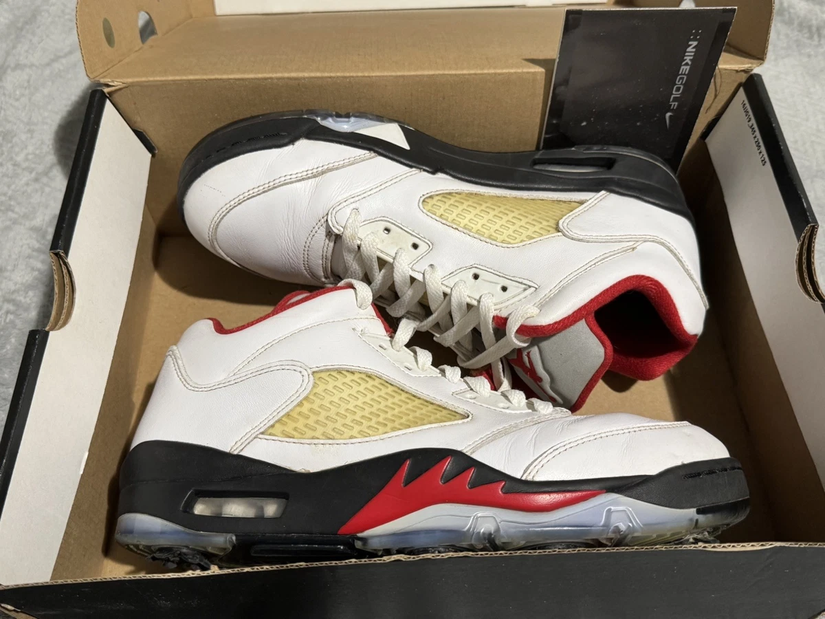 Jordan 5 Golf Low Fire Red for Sale | Authenticity Guaranteed | eBay