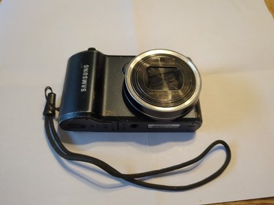 Samsung WB200F Compact Digital Camera 14MP, 18x Optical Blue 