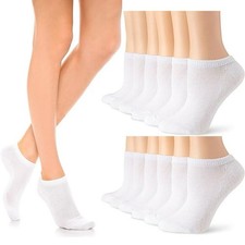 Wholesale Low Cut Socks Cotton Low Cut Socks Size 8-12 Brand New  9- Pair 
