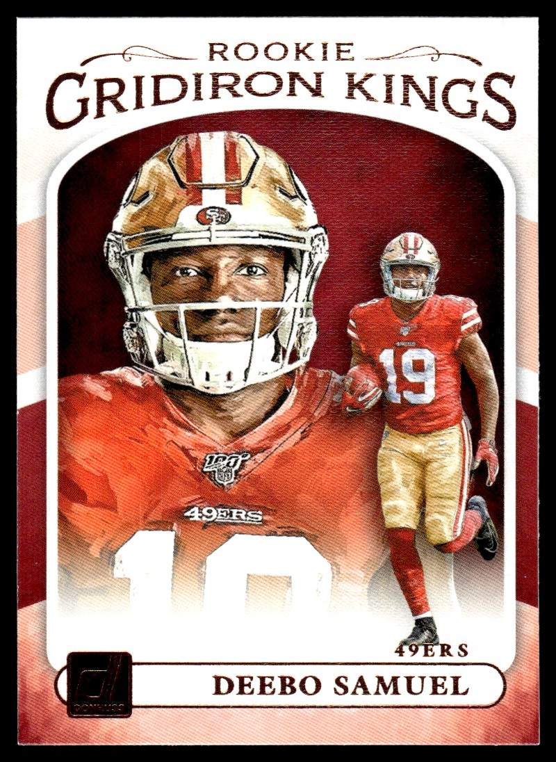 2019 Donruss Rookie Gridiron Kings Deebo Samuel San Francisco 49ers #RGK-18