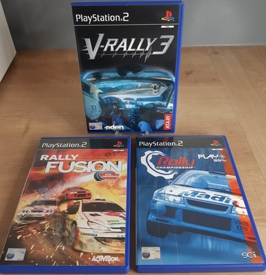 Sony PlayStation 2 Rally Spielepaket V Rally 3 Rally Fusion Ps2 Spiele
