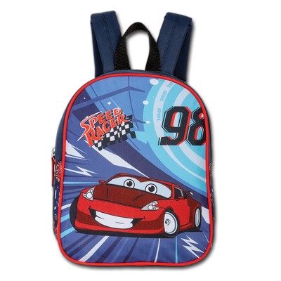 Fabrizio Rucksack Kinder Speed Racer Original blau inkl. Feeanhänger ORI201BA