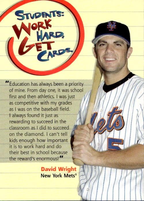 David Wright Topps of the Class 2008 Topps #NNO