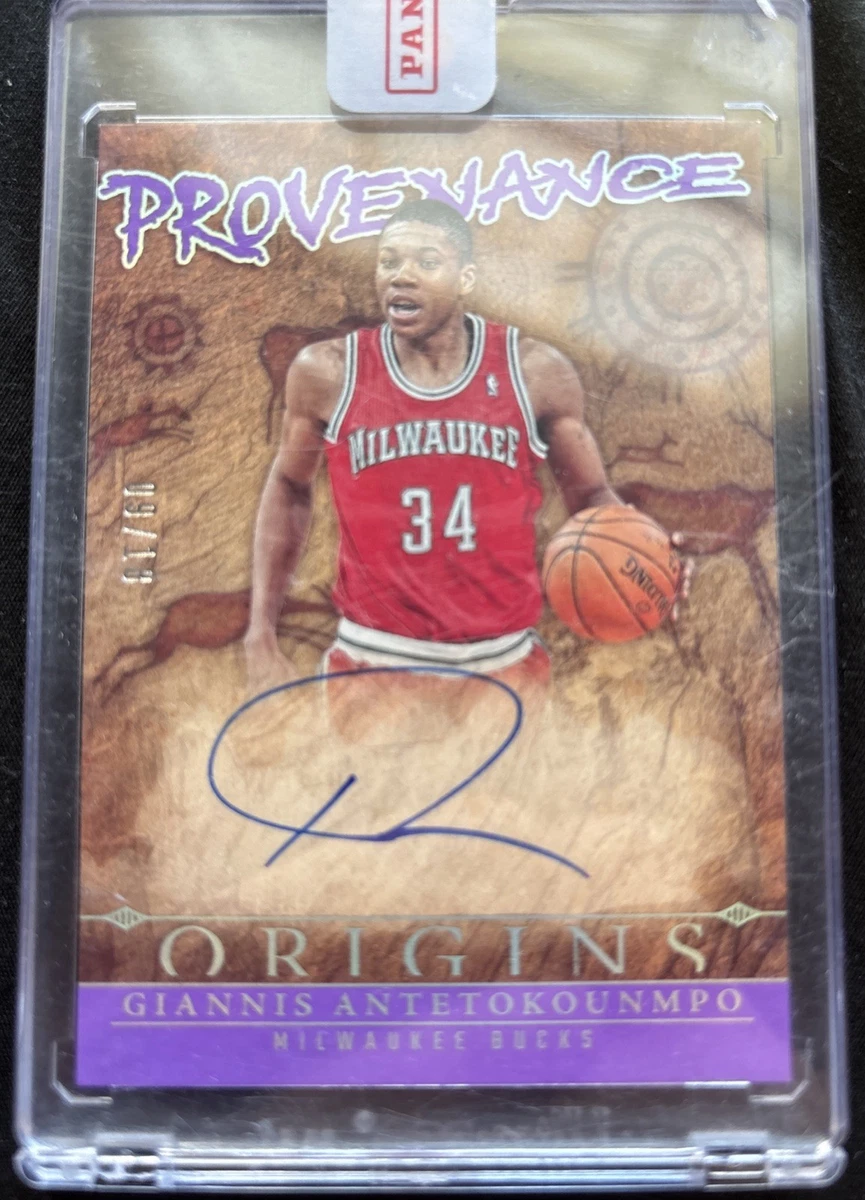 【美品】Giannis Antetokounmpo 直筆サインカード　1/1 eBay