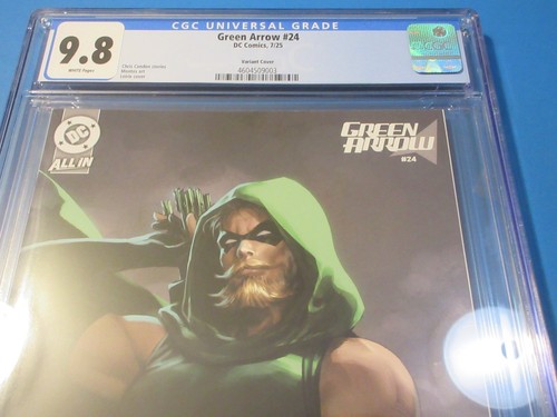 Flecha Verde #24 Variante Leirix CGC 9,8 Casi Nuevo/M Hermosa Gema Wow - Imagen 2 de 3