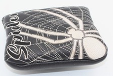 Black Spider X Mallet Putter Headcover Golf Club Very Good Condition 