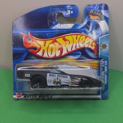 Hot Wheels Short Card Roll Patrol Firebird Funny Car Planet Series 2003