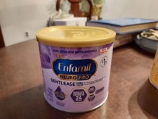 7.2 oz Powder Enfamil Neuro Pro Gentlease  Brain Building Sept Dec 2 Cans bonus