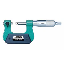 Insize 3281-2 Screw Thread Micrometer, Flat Anvil