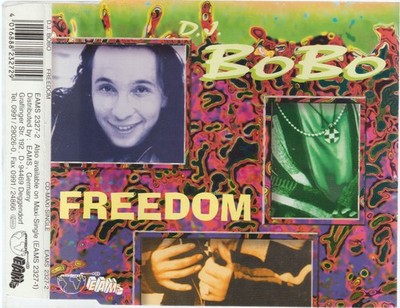 DJ Bobo - Freedom (1995)  [4 Track Maxi-CD, 1995]