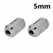 Reliable 5mm Ferrite Core Noise Suppressor Filter Ring Cable Clip for Copiers