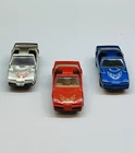 Vintage 1980’s Hot Wheels The Hot Ones 80’s Pontiac Firebirds Lot Of 3 Loose