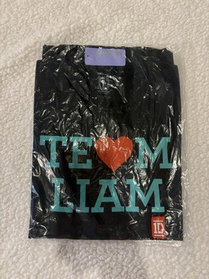 One Direction 1D Team LIAM PAYNE  T-Shirt Black - Sz. Medium - NWT
