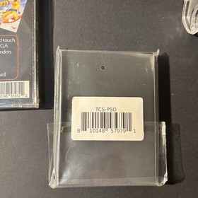 LOT OF 3 PHANTASY STAR ONLINE CD SEGA DREAMCAST TRADING CARDS CD PACK + BINDER!