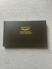 Jeppesen Professional Pilot Logbook Hardcover - with Green Paper