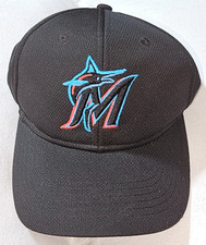 Miami Marlins Hat Official Youth Baseball Cap MLB Adjustable Strapback OC Sports