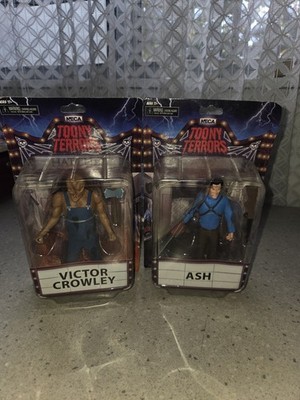 Lot Of Two Neca Toon Terrors Figures, ( Victor Crowley &ash )