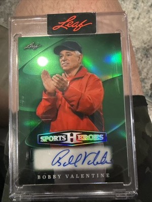 Leaf Sports Heroes Greg Valentine Autograph 2024 BA-GV1 /7