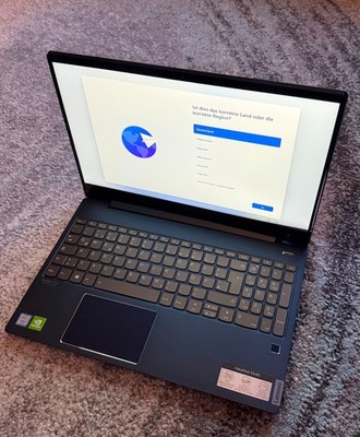 Lenovo IdeaPad S540-15 i7 | blau | 12GB RAM | 475 GB SSD | Gehäuse rechts locker