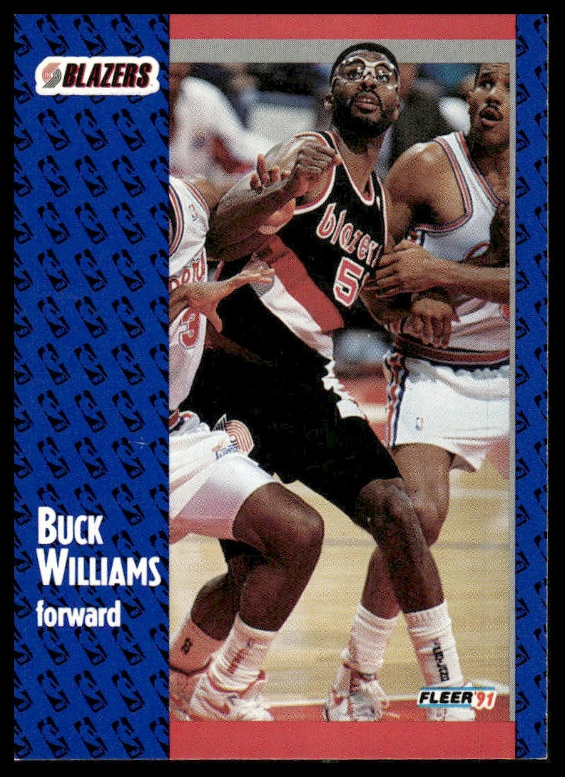 1991-92 Fleer Tony's Pizza #S-115 Buck Williams