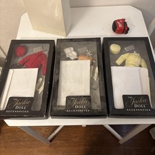 Franklin Mint The Jackie Kennedy Doll Accessories Clothes NRFB Lot of 3