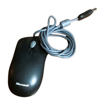 Microsoft Basic Optical Mouse 1.0A Black USB Wired - P/N: X800898-132