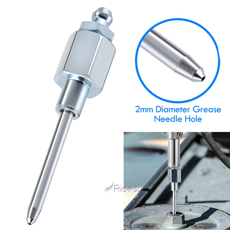 Grease Gun Needle Tip Narrow Grease Needle Nozzle Adapter,Needle Grease Fittings