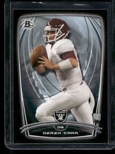 2014 Bowman #55 Derek Carr Rookies Black - Raiders Rookie