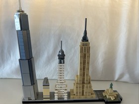 LEGO 21028 Architecture New York City, Without Box Or Manual