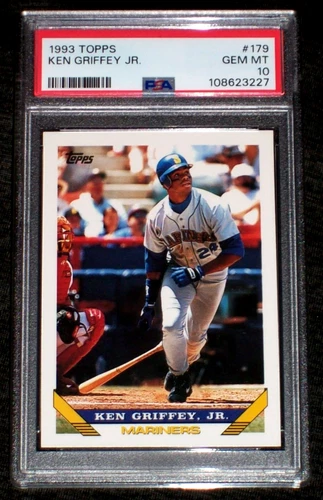 1993 Ken Griffey Jr. #179 Topps PSA 10 Seattle Mariners