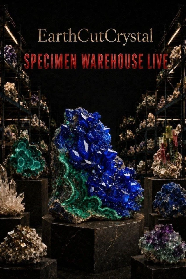 High Specimen Live Auction🔥Rare UV Mineral 💚 Free shipping✈