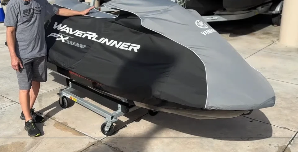 YAMAHA FX-SVHO FX-HO FX Cruiser FX 2012-2018 OEM Cover MWV-CVRCR-CH-18 |Charcoal - Image 4 of 4