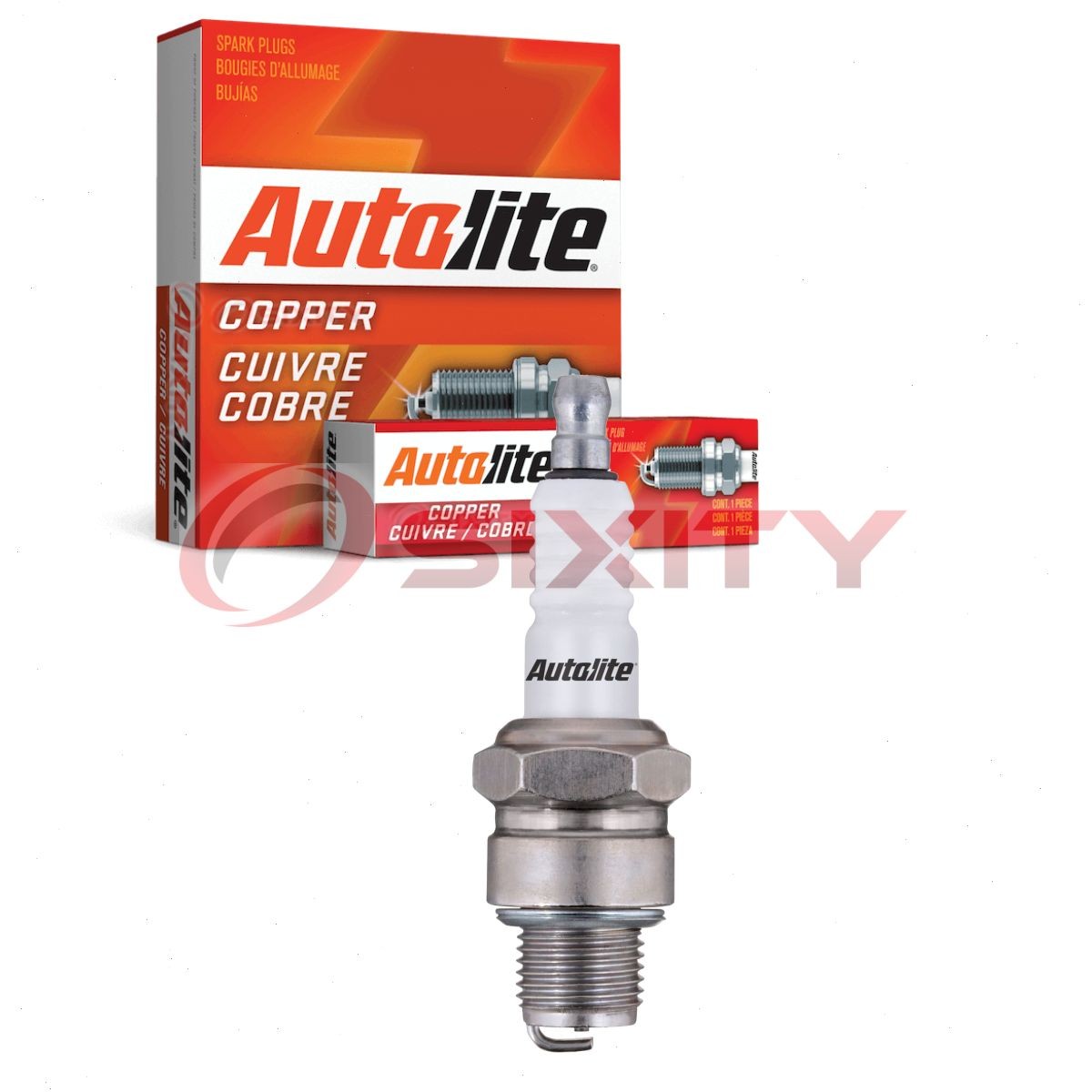 Autolite Copper Core Spark Plug for 1957-1958 Bond Mark D Ignition Secondary nz