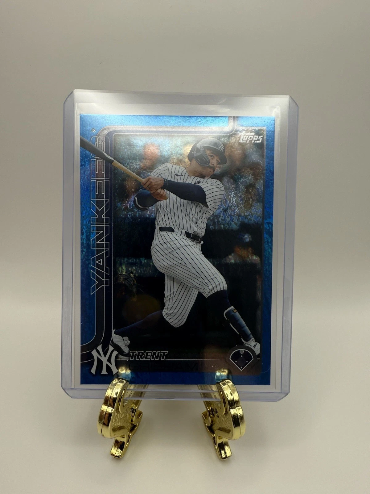 2025 Topps Series 2 Trent Grisham Blue Holo Foil /150