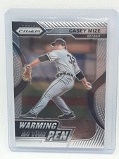 Casey Mize 2020 Panini Prizm Baseball - Warming In The Pen - Detroit Tigers