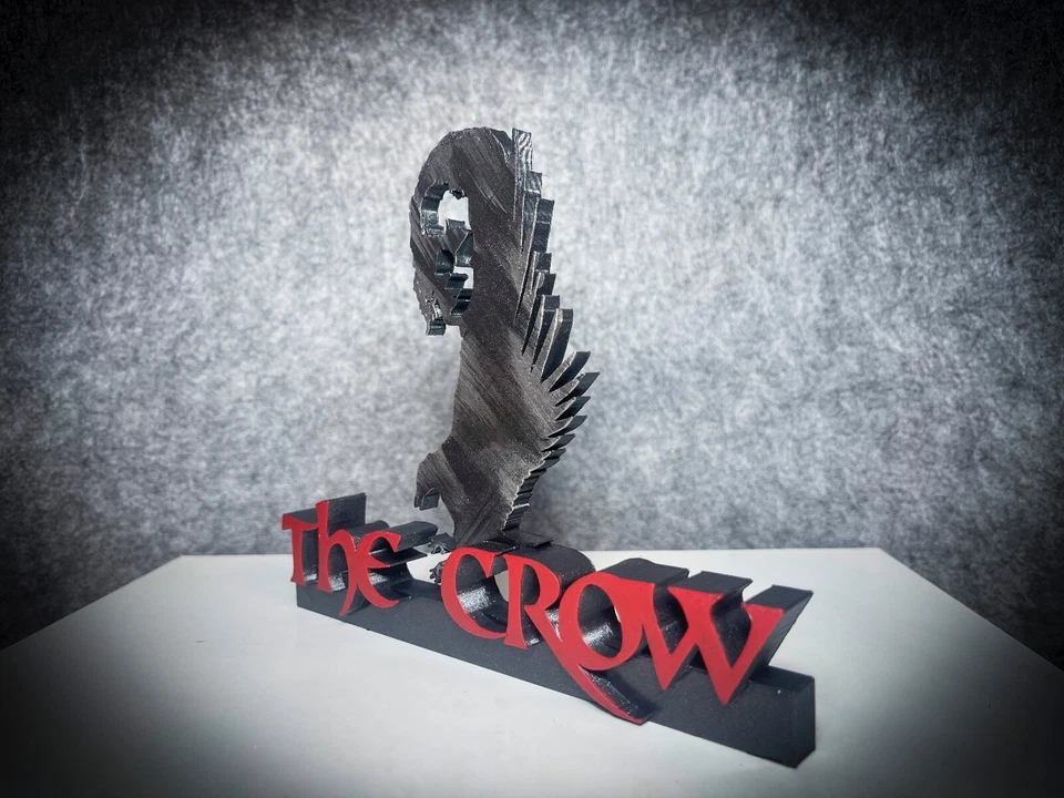 The Crow Action Figure Nerd Geek Gift Collection Edition Film Rare Fan Art - Imagen 3 de 4