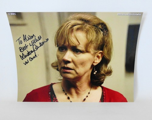Foto autógrafa firmada a mano de Lindsey Coulson Doctor Who Midnight Eastenders - Imagen 1 de 2