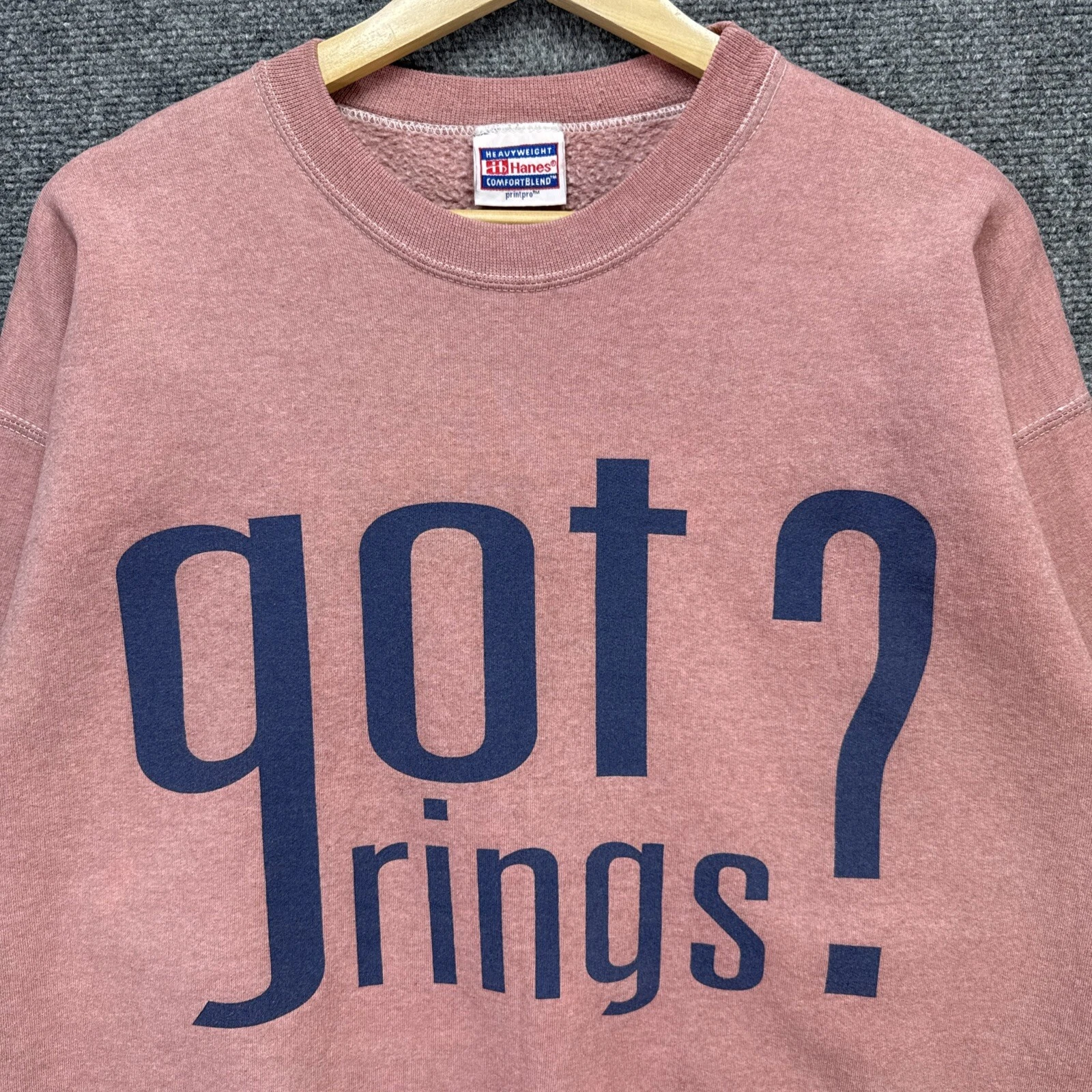 Vintage Dallas Cowboys Sweatshirt Mens Large Brown 90s Got Rings Super Bowl football